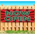 thumbnail image 1 of Now Open 13 oz Vinyl Banner With Metal Grommets, 1 of 4