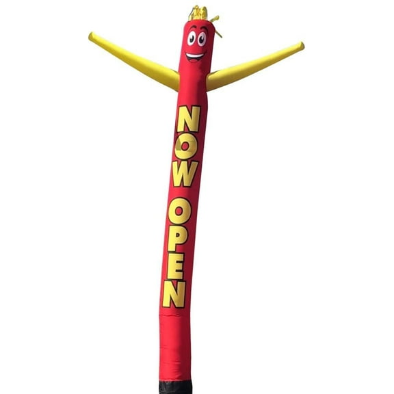 Now Open 20 Foot Tall Inflatable Tube Man Air Powered Dancing Puppet Guy for Outdoor Advertising, Replacement Dancer Only