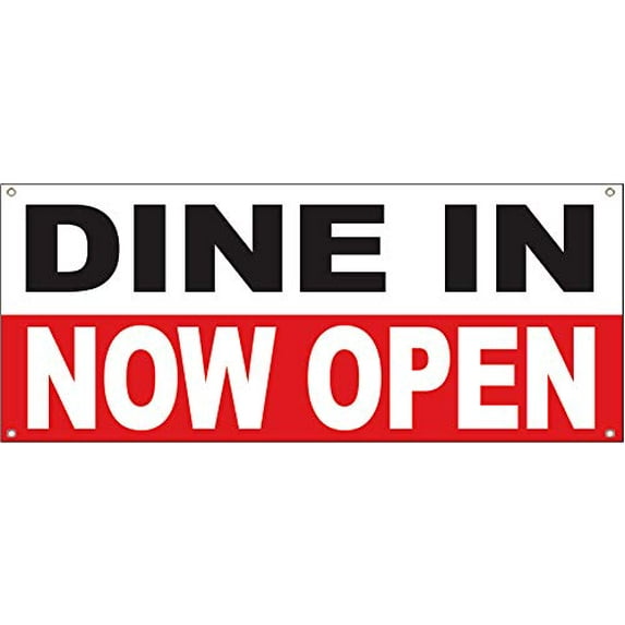 Now Open Banner Garden Outdoor Indoor Signs Polyester Store Hanging Banner Lawn Sign Liquor Banners for Business Shop Decoration