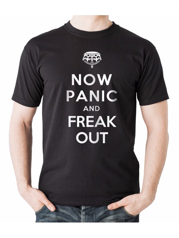 Now Panic and Freak Out Halloween Costume Shirt Funny Tee