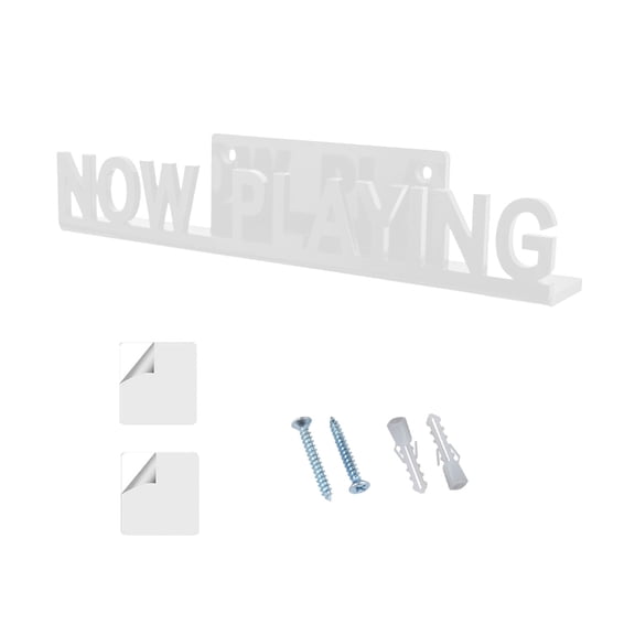 Now Playing Vinyls Record Shelf Acrylic Record Stand Vinyls Record Wall Mount