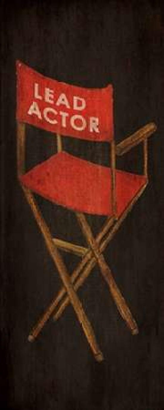 Now Showing Chair Canvas Art - Gina Ritter (10 x 20)