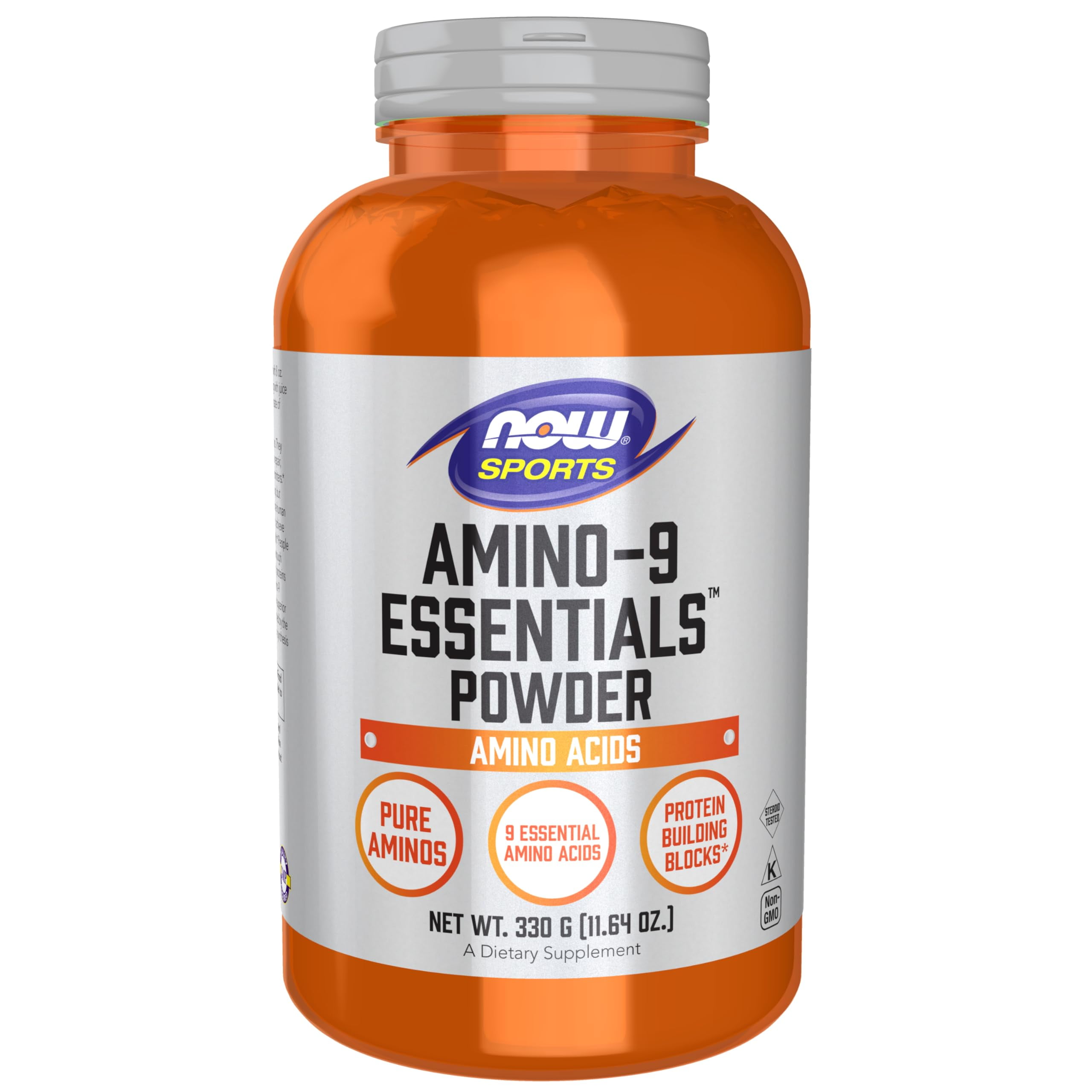 Now Sports Nutrition, Amino9 Essentials Powder, Enhanced Protein