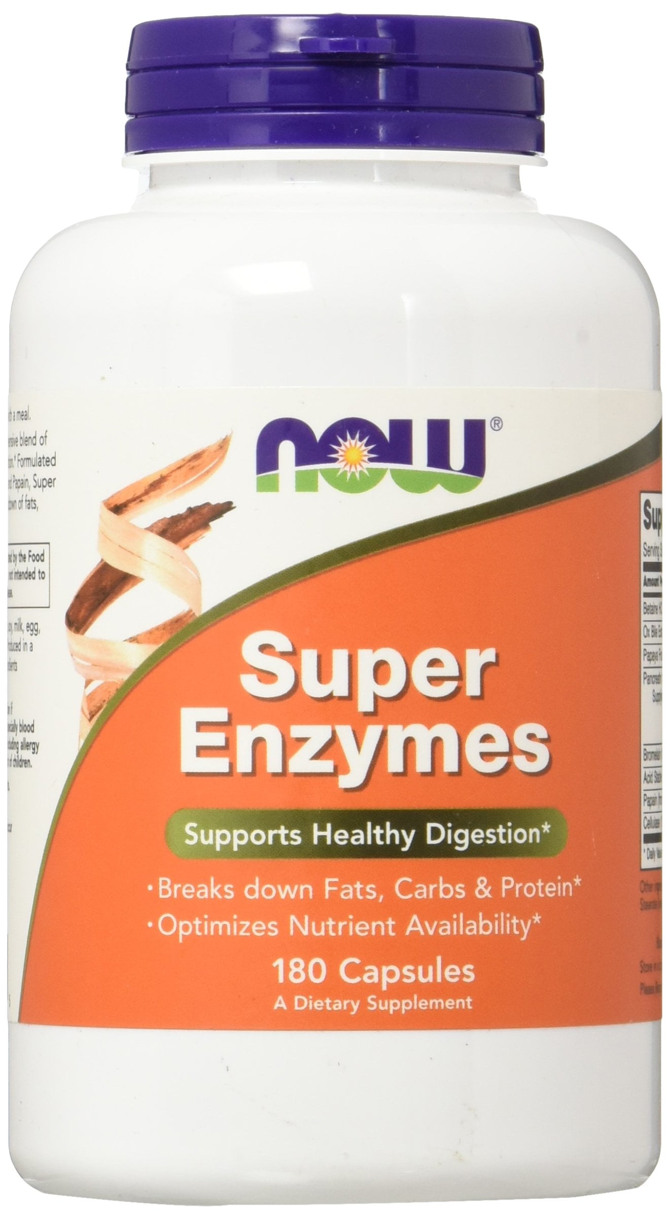 Now Super Enzymes 180 Capsules