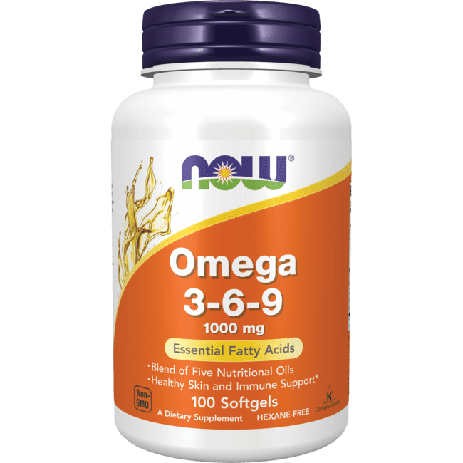 Now Supplements Omega 3 6 9 Softgels 1000 Mg 100 Ct Walmart