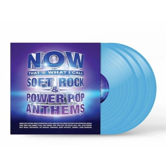 Various Artists - Now That's What I Call Soft Rock & Power Pop Anthems / Various - Blue Colored Vinyl - Music & Performance