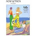 thumbnail image 1 of Now & Then Patterns Sewing Pattern The Bella Palazzo Pants Women UK 8 to 24, 1 of 1