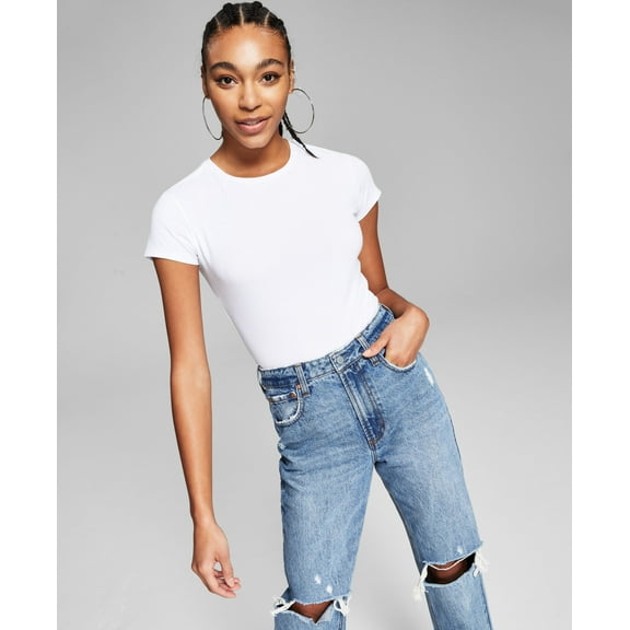 Now This T-Shirt Bodysuit White XL