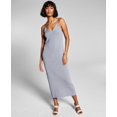 thumbnail image 1 of Now This Womens Cami Sweater Dress Light Grey M, 1 of 1