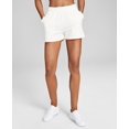 thumbnail image 1 of Now This Womens Ruffle Trimmed Shorts Cream S, 1 of 1