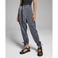 thumbnail image 1 of Now This Womens Satin Cargo Pants Metal 0, 1 of 1