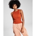 thumbnail image 1 of Now This Womens Sweater Tank Top Rust S, 1 of 1