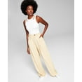 thumbnail image 1 of Now This Womens Wide Leg Pants Camel S, 1 of 1