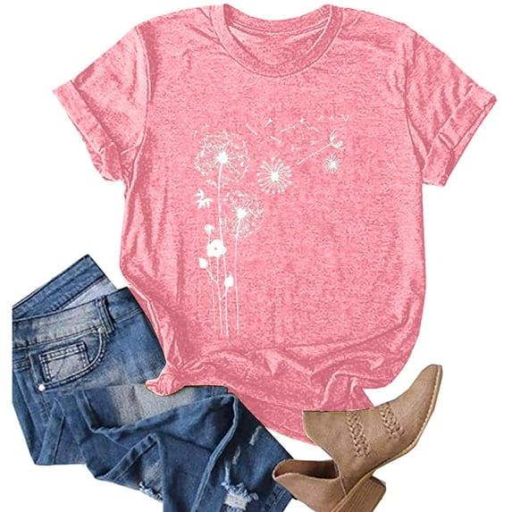 Now Trending! T Shirts for Women Blouses for Women Fashion 2023 Resort Wear for Women 2023 Clothes for Teen Girls 12-14 Trendy Tie Dye Shirts Teens Clothes Tank Tops for Teen Girls Yb-Pink