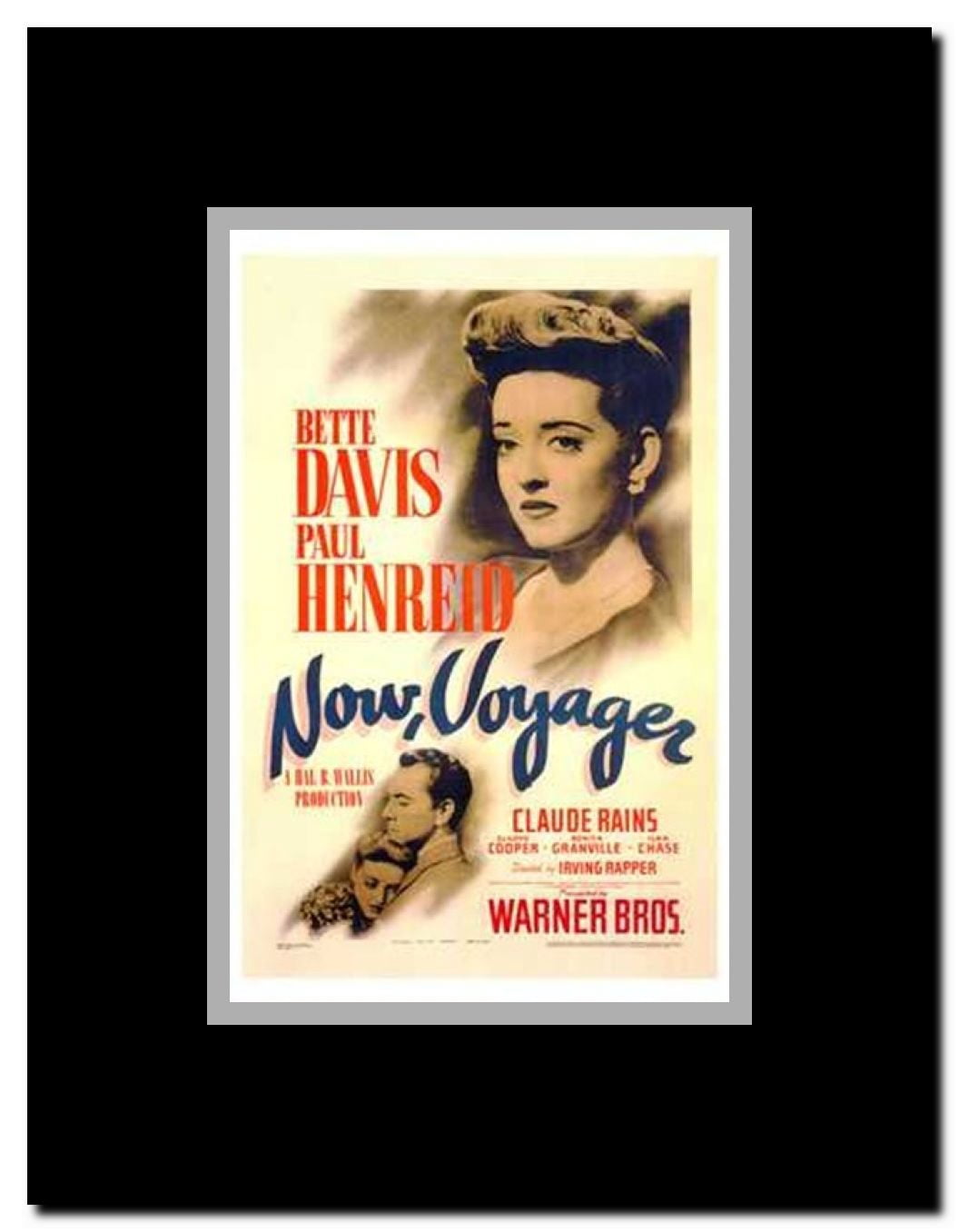 Now Voyager Framed Movie Poster