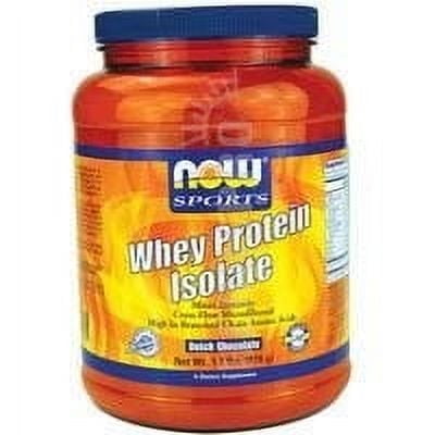 Now Whey Isolate Dutch Chocolate, 1.8 Lb