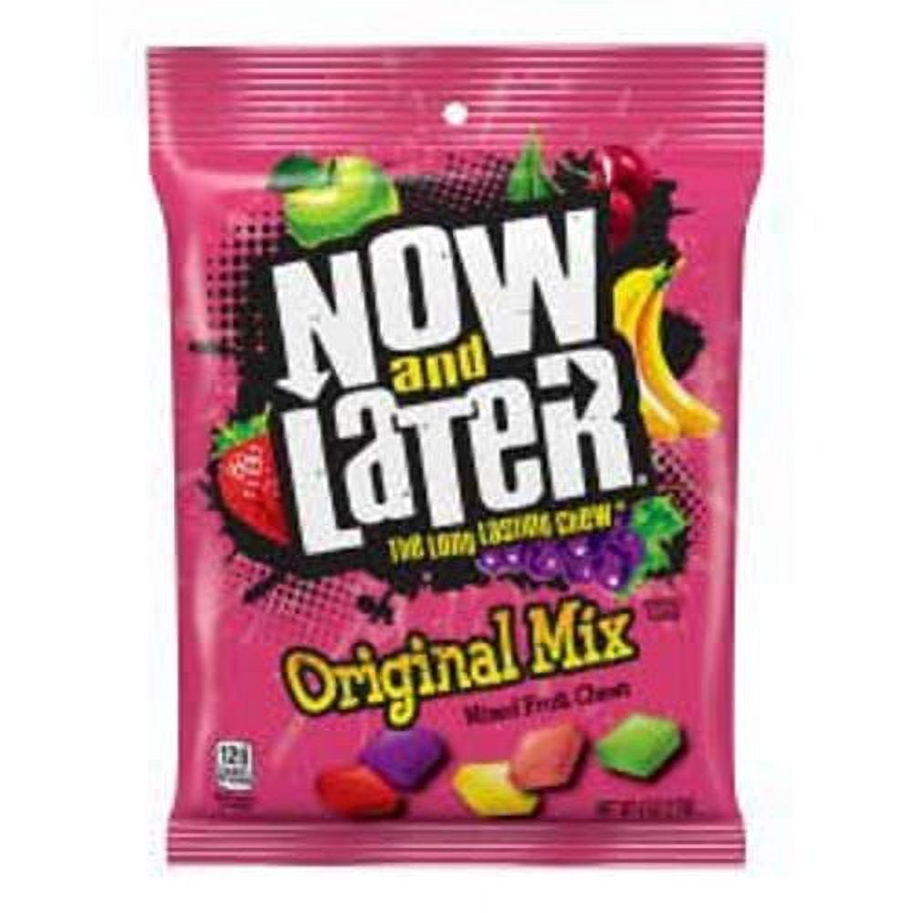 Now and Later Original Chewy Mix Candy, Assorted Variety Bag Pack