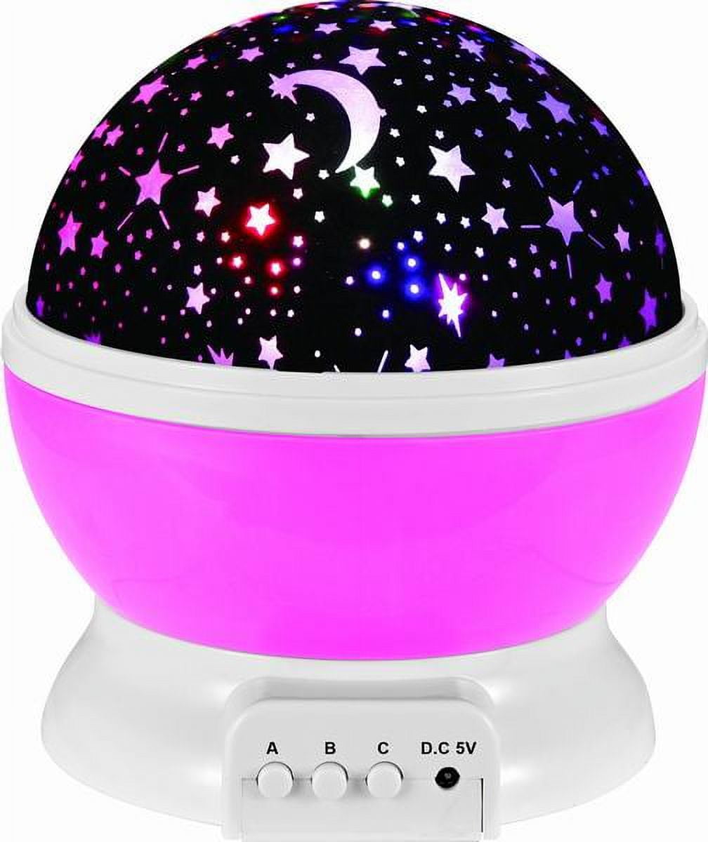 NowGo Night Night Night Light Projection Lamp - Pink