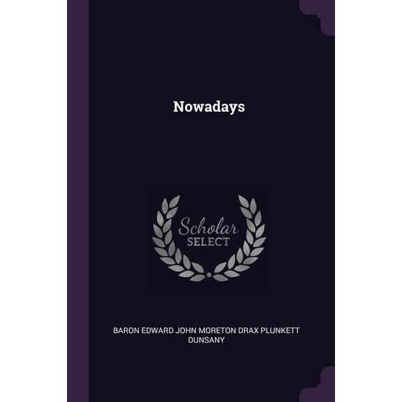 Nowadays (Paperback)