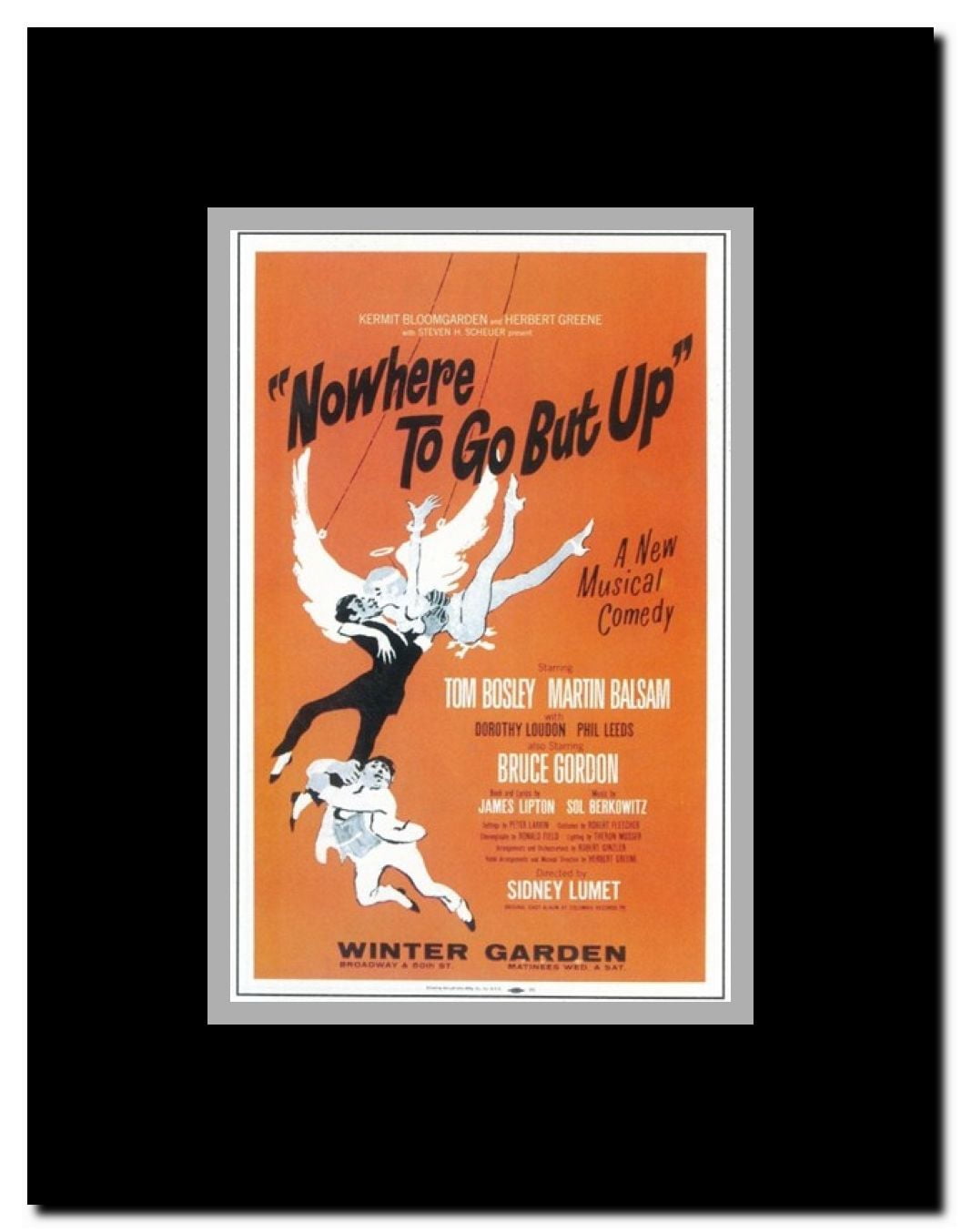Nowhere To Go But Up (Broadway) Framed Movie Poster