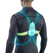 Noxgear Tracer2 360 Visibility Multicolor Reflective LED Running Vest - Small 0.94 lb