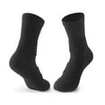 thumbnail image 1 of NoxwB Compression Basketball Socks Performance Cushioned Athletic Crew Sports Running Cycling Socks Black Free Size, 1 of 2