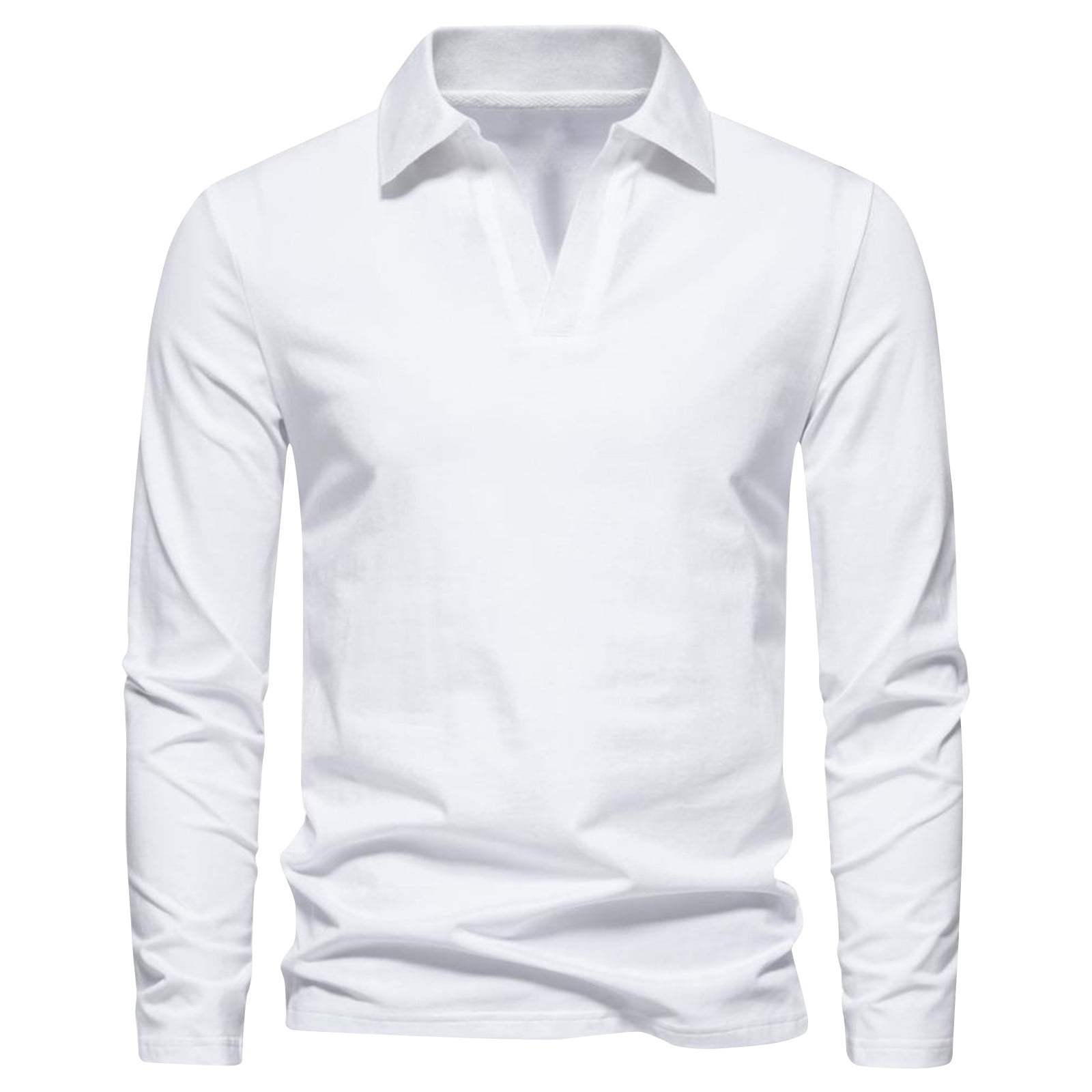 NoxwB Men Big and Tall Casual Solid Color Cotton Blend TShirts