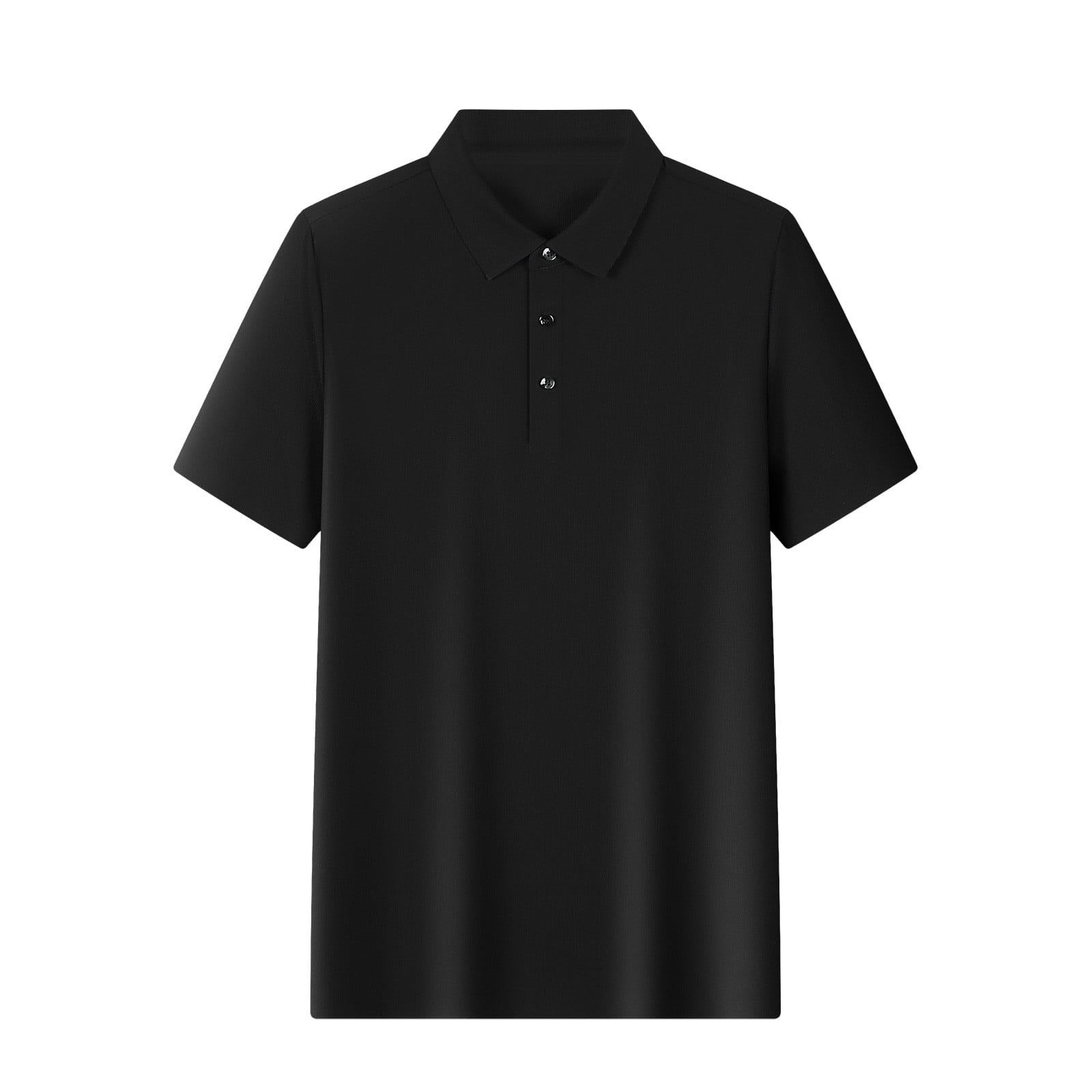 NoxwB Men's Big and Tall Ice Silk Short Sleeve Collared Golf Shirt ...