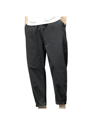 Mens Cropped Jogger Pants
