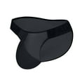 thumbnail image 1 of NoxwB Men's Sexy Translucent Bulge Pouch Jockstrap Briefs Low Waisted Cover Buttock Underpants Trendy Casual Underwear Black 2XL, 1 of 3