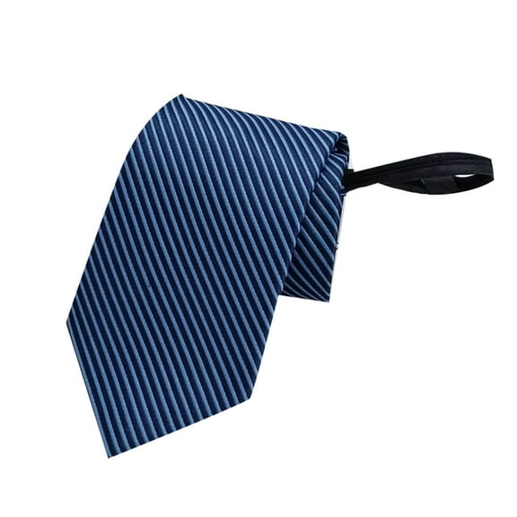 NoxwB Solid Striped Ties for Men and Boys Trendy Graphic Silk Formal Business Necktie Light Blue Free Size