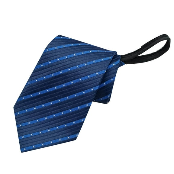 NoxwB Solid Striped Ties for Men and Boys Trendy Graphic Silk Formal Business Necktie White Free Size