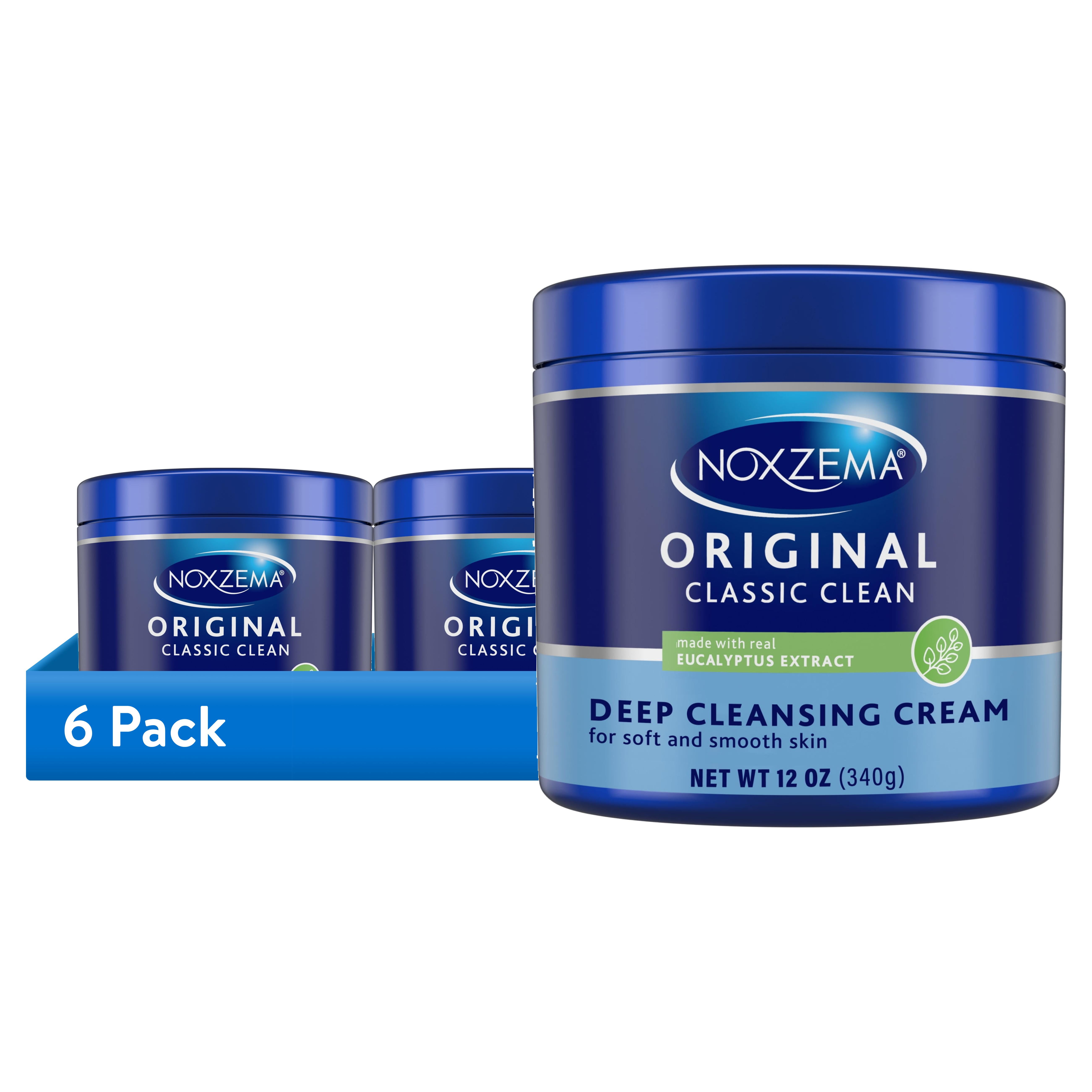 6 pack) Noxzema Classic Clean Original Deep Cleansing Cream with