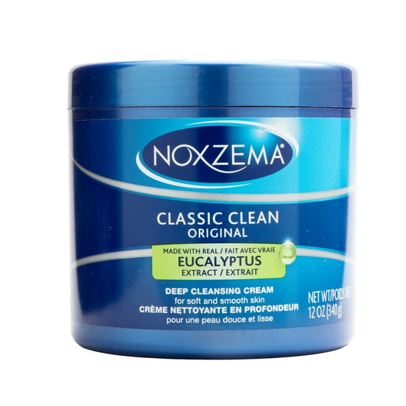 Noxzema Classic Clean Original Deep Cleansing Cream, 12 Oz, Pack of 2