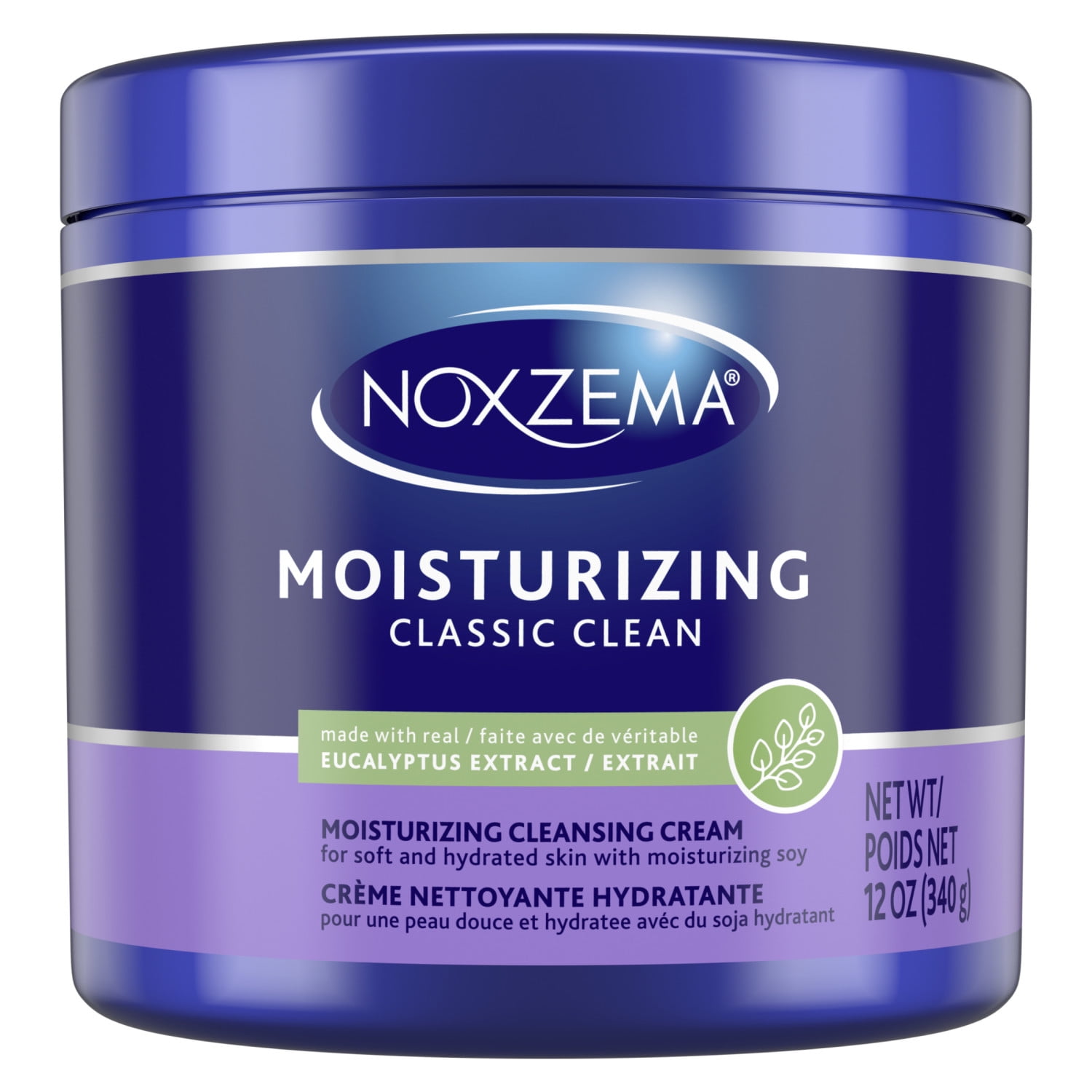 Noxzema Deep Moisturizing Facial Cleanser Cream, Daily Beauty Wash