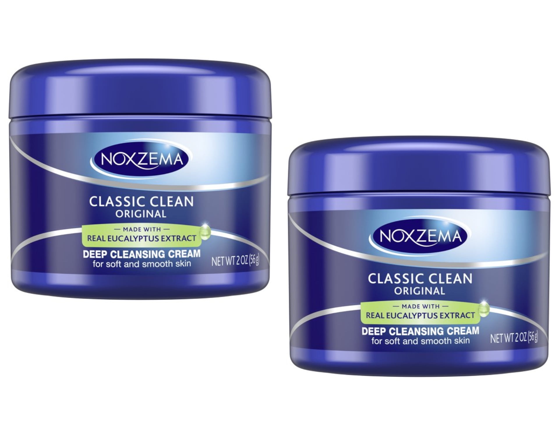 Noxzema Original Deep Cleansing Cream, Travel Size, 2 oz (Pack of 2