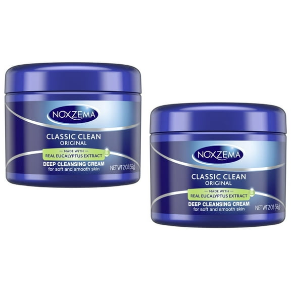 Noxzema Original Deep Cleansing Cream, Travel Size, 2 oz (Pack of 2)