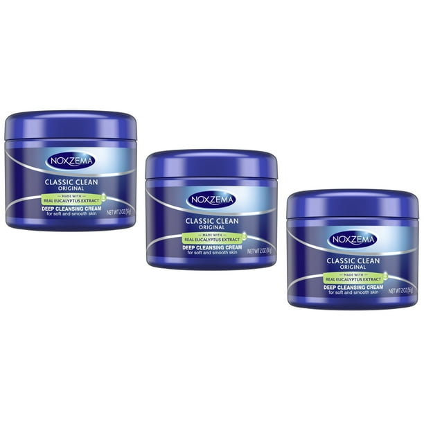Noxzema The Original Deep Cleansing Cream Travel Size 2 Oz (Pack