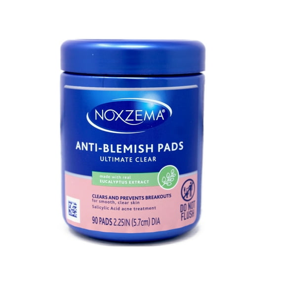 Noxzema Ultimate Clear Anti-Blemish Pads 90 Each