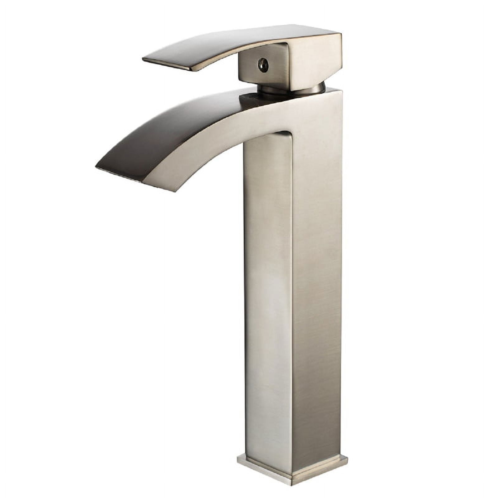 Noya Single High-Handle Hole Lever Vessel Brushed Gold