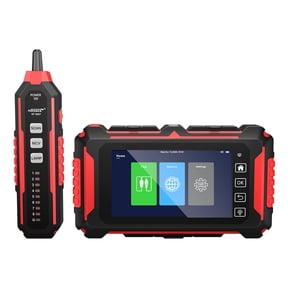 Noyafa NF-8607 OTDR Fiber Optic Tester, 10 Wavelength 150km Range, Network Cable Tester with PoE, Digital Multimeter, 5.5 Inch Touch Screen, Rechargeable