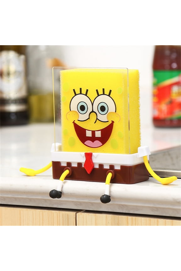 Kitchen Sink Caddy with Holder Sponge Acrylic Board, Multicolour