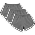 thumbnail image 1 of Npasoilc 3Pcs Plus Size Shorts for Women Yoga Gym Sport Shorts Yoga Dance Short Running Shorts Summer Shorts, 1 of 6