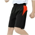 thumbnail image 1 of Npasoilc Athletic Shorts for Kids 6-14 Years Summer Elastic Waist Shorts with Pockets Thin Breathbale Toddler Sports Shorts Casual Loose Boy's Shorts, 1 of 5