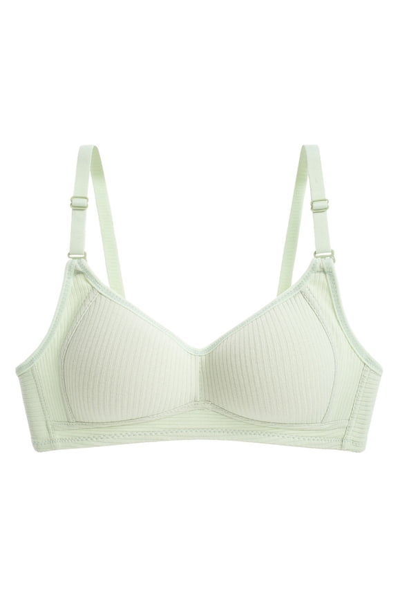Everyday Small Cup Bras for Women Lightly Lined Comfort Fit Daily Underwear Soft Fabric No Underwire Push-Up Basic Lingerie