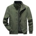 thumbnail image 1 of Npasoilc Jackets For Men Plus Size Zip Up Windbreaker Fall Jackets With Pocket Comfy Winter Jacket Rain Jacket Outdoor Raincoat Sweatshirt, 1 of 1