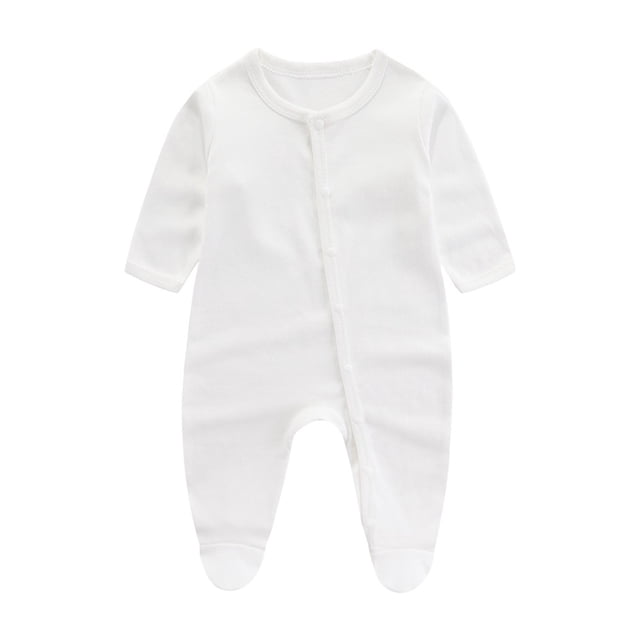 Npasoilc Jumpsuits For Baby Girls Casual Pajamas Comfy Sleeper Jumpsuit Boy Casual Long Sleeve Button Down Onesie Outwear Toddler Jacket