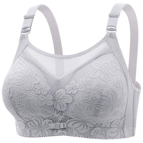 Npasoilc Lace Wireless Bra For Women Lacy Full Coverage Wirefree Bra Convertible Bra Comfort Everyday Bras Sleep Bras Soft Seamless Bras