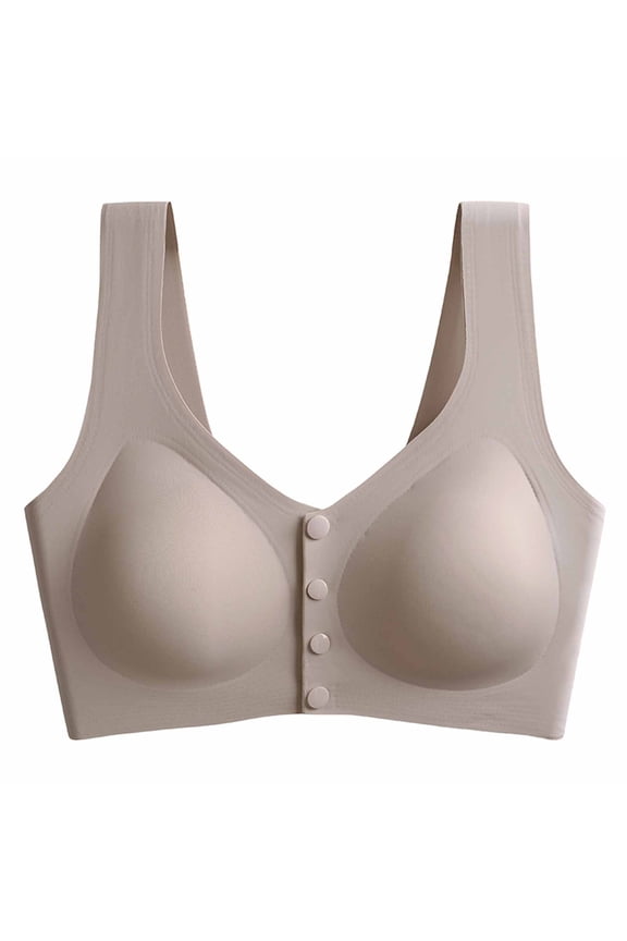 Nursing Bras For Women Pumping Bra Hands Free Maternity Pregnancy Bra Comfort Sleep Bras Front Closure Full Coverage Bras Post Surgery Bras Everyday Bras