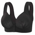 thumbnail image 1 of Npasoilc Plus Size Underwire Lace Bra for Women Thin Push Up Side Support Lightweight Comfortable Daily Underwear, 1 of 4